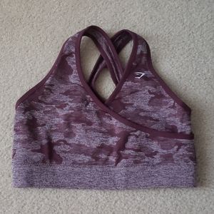 Gymshark Camo Seamless sports bra